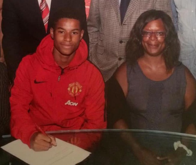 Rashford was inspired to help kids after hearing his mum cry trying to make ends meet when he was young