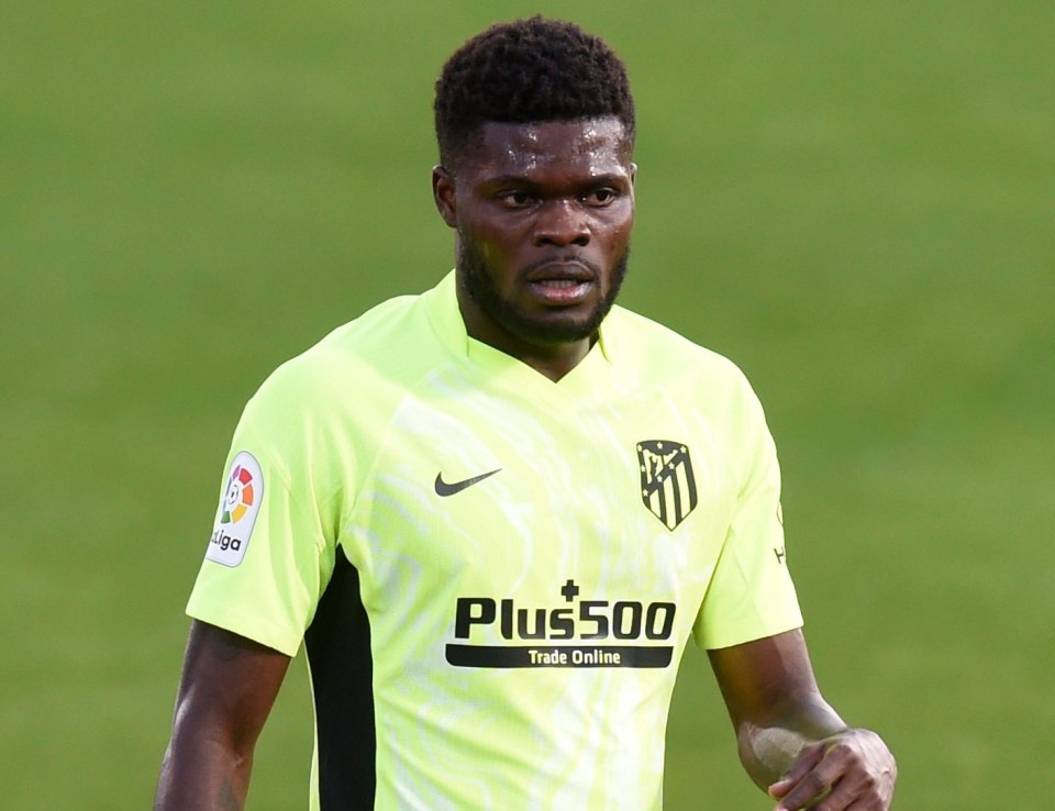 Partey was excited to join Arsenal in order to play with Xhaka