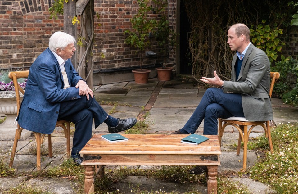 The Duke of Cambridge will also appear on BBC Radio 4's Today programme today with Sir David Attenborough