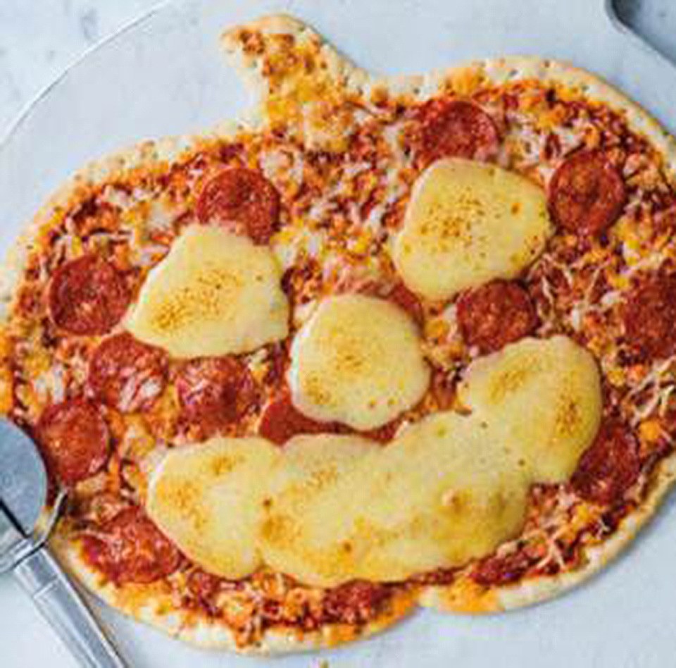 Asda is bringing back its Halloween pizzas this year that are shaped like pumpkins