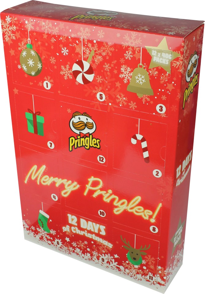 The Pringles Advent Calendar makes a great present