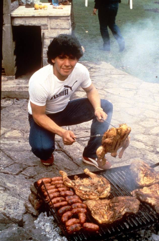 Diego Maradona was a cultural icon in Argentina after inspiring his country to winning the 1984 World Cup