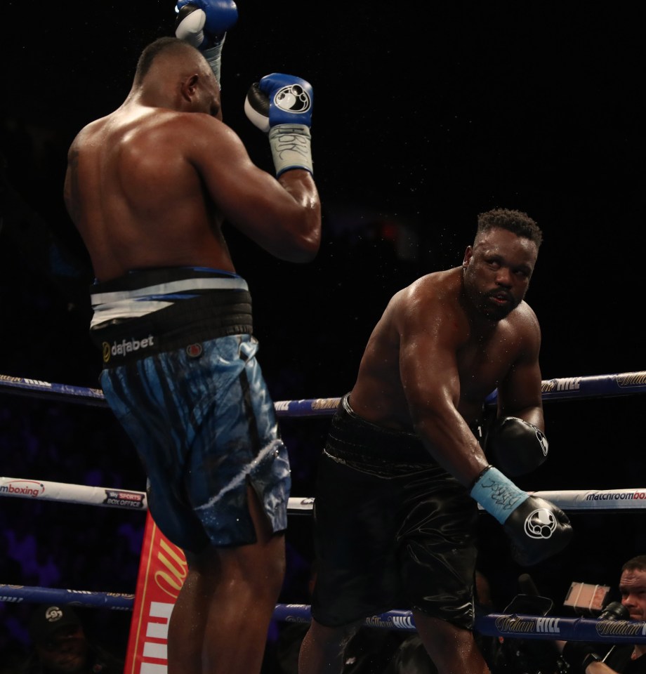 Derek Chisora was beaten by Dillian Whyte in their first fight 