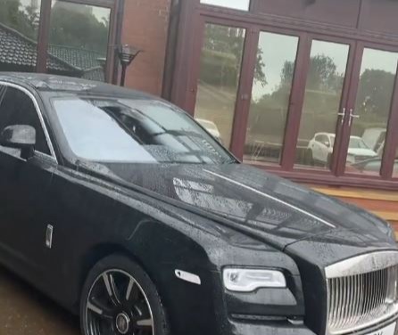 Khan showed off his Rolls Royce Phantom – worth about £233k