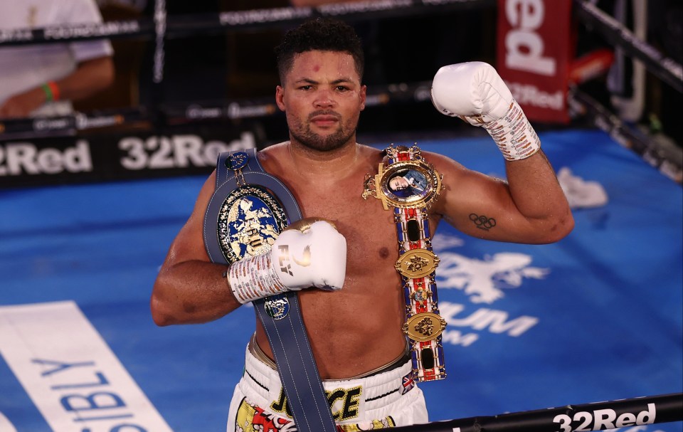 Joe Joyce is now in line for a potential world title fight next