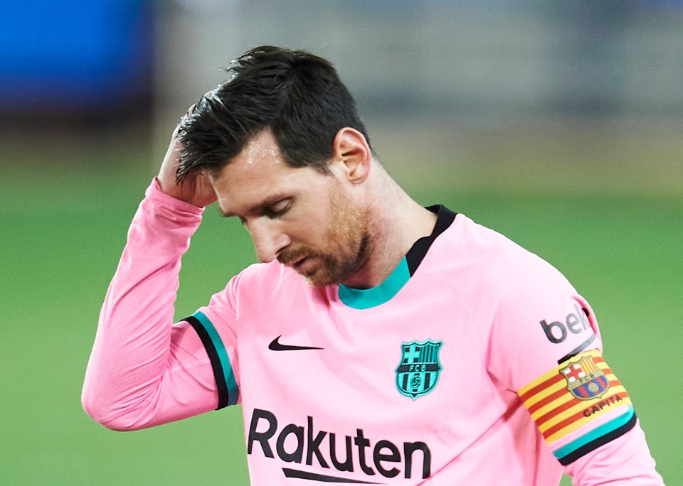 Messi has failed to score since Barcelona's opening game in LaLiga