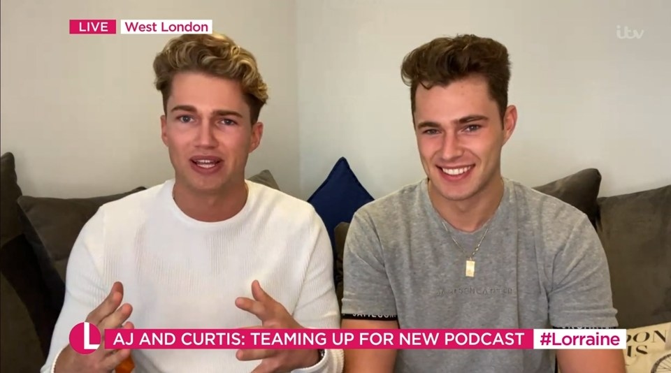 AJ Pritchard with his brother Curtis