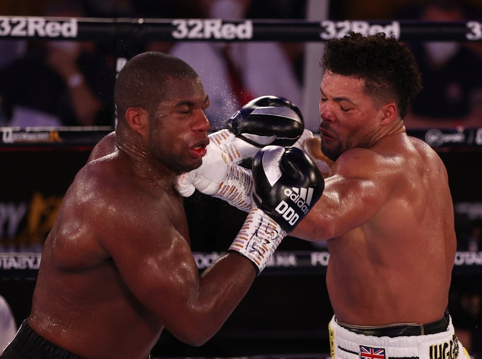 Joe Joyce battered Daniel Dubois into submission, scoring a tenth round win