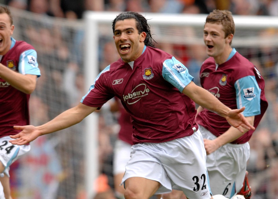 Carlos Tevez helped save West Ham from relegation