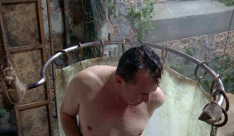 Shane Richie had a wash too