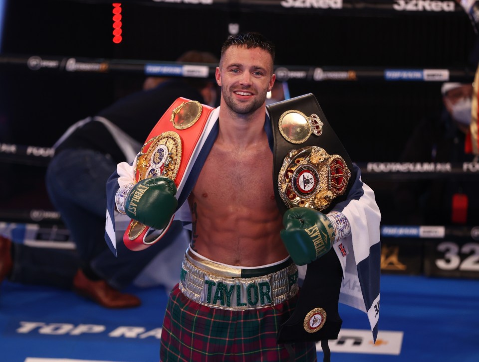 Josh Taylor is the unified super-lightweight champion 