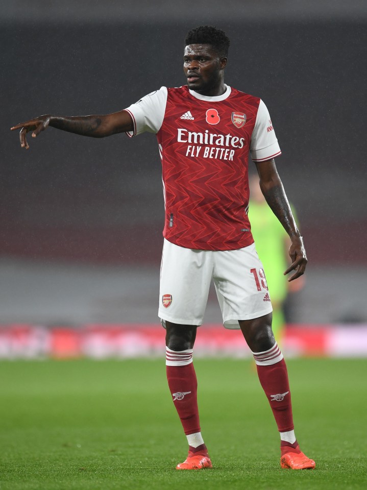 Thomas Partey has revealed some of his Ghanaian idols after an impressive start to life at Arsenal  