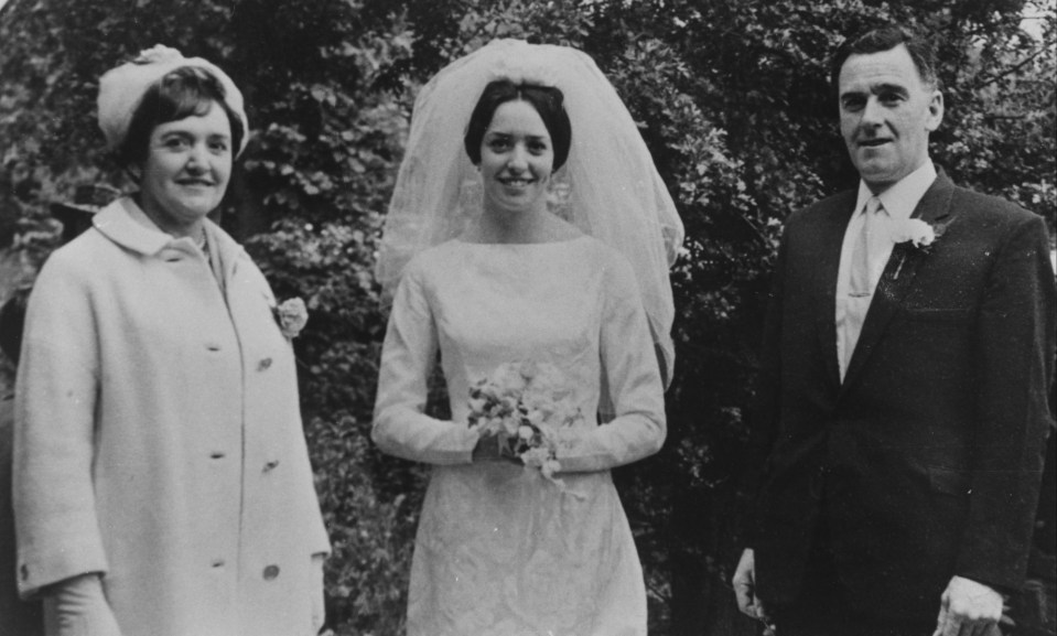 Kathleen and John at the wedding of daughter Maureen