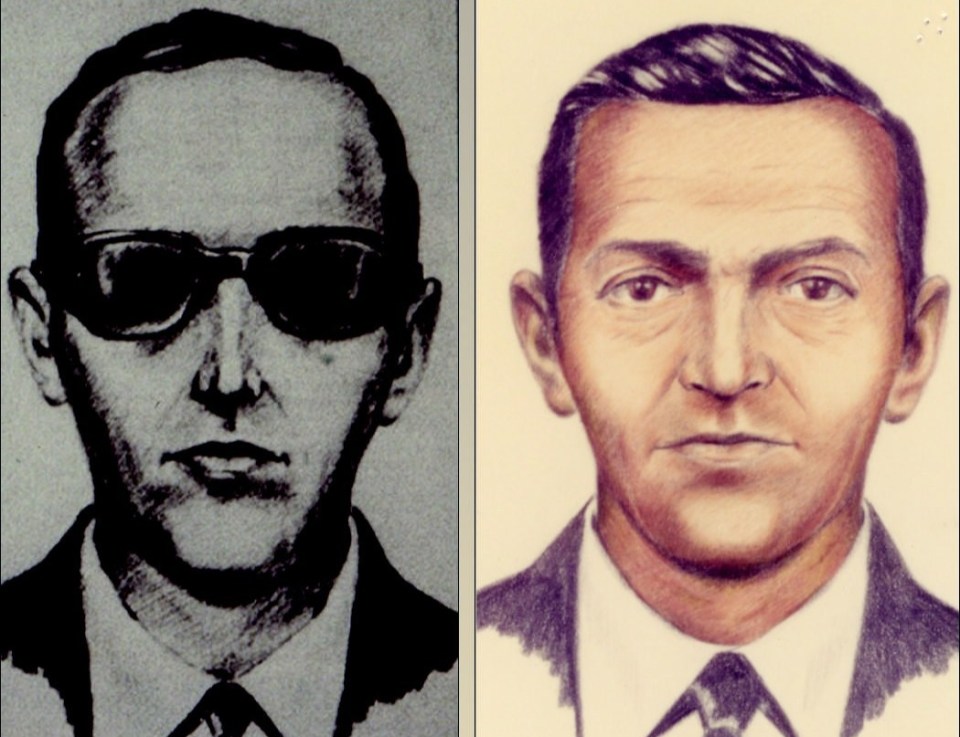 Several composite sketches were done of what DB Cooper could look like