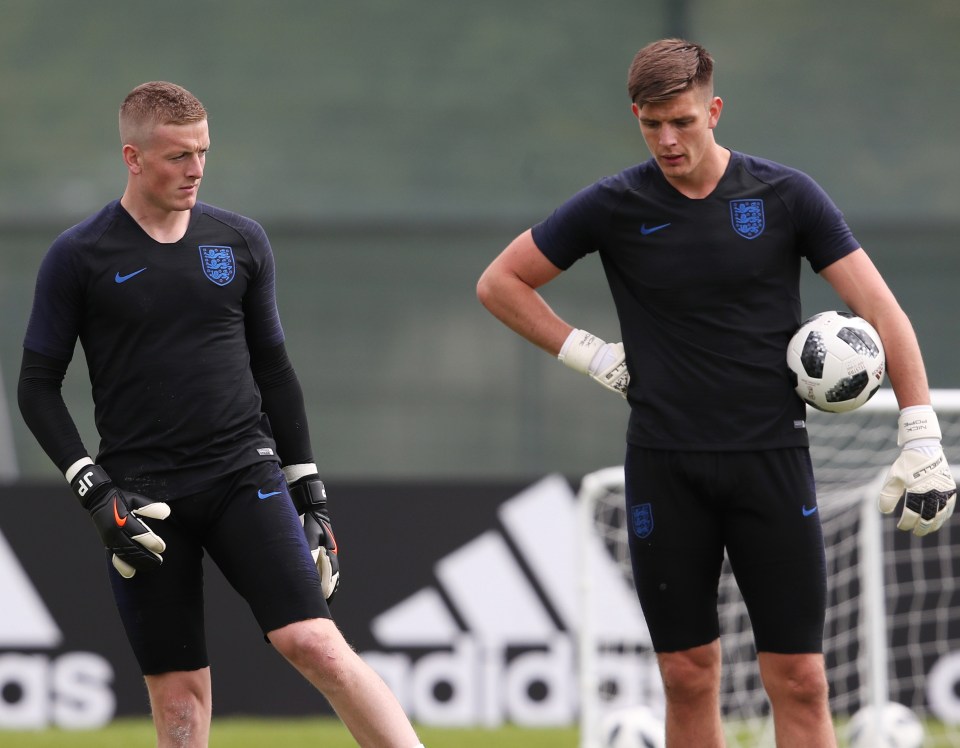 Nick Pope says Jordan Pickford is England’s No1 despite never conceding for Three Lions