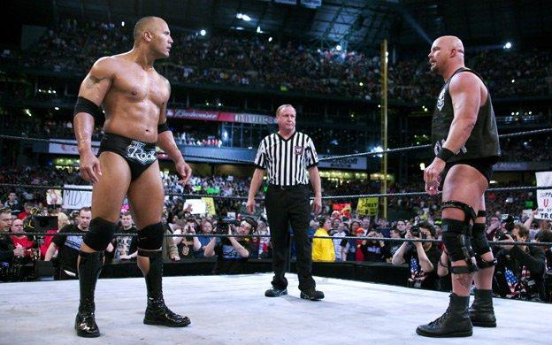 The two stars enjoyed an epic rivalry during the Attitude Era