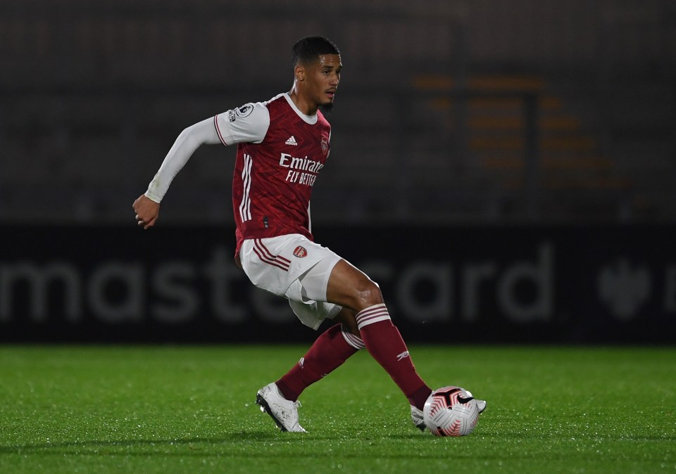 William Saliba has been limited to Under-23s football this season