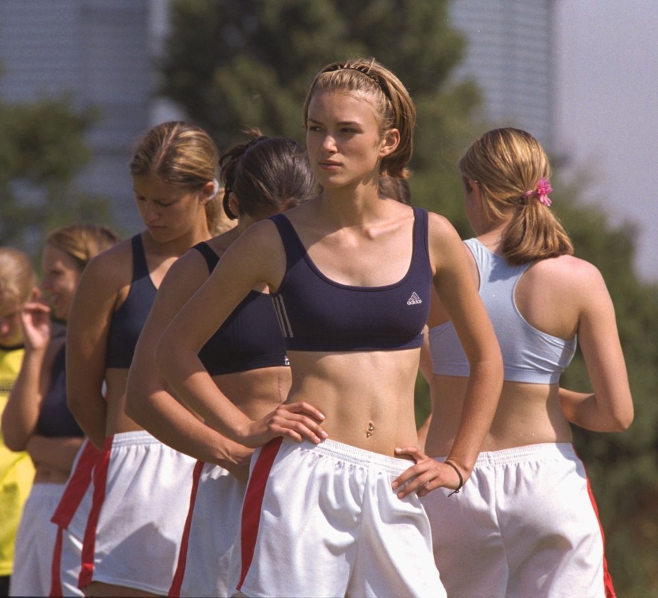 Keira Knightley was sassy football star Jules