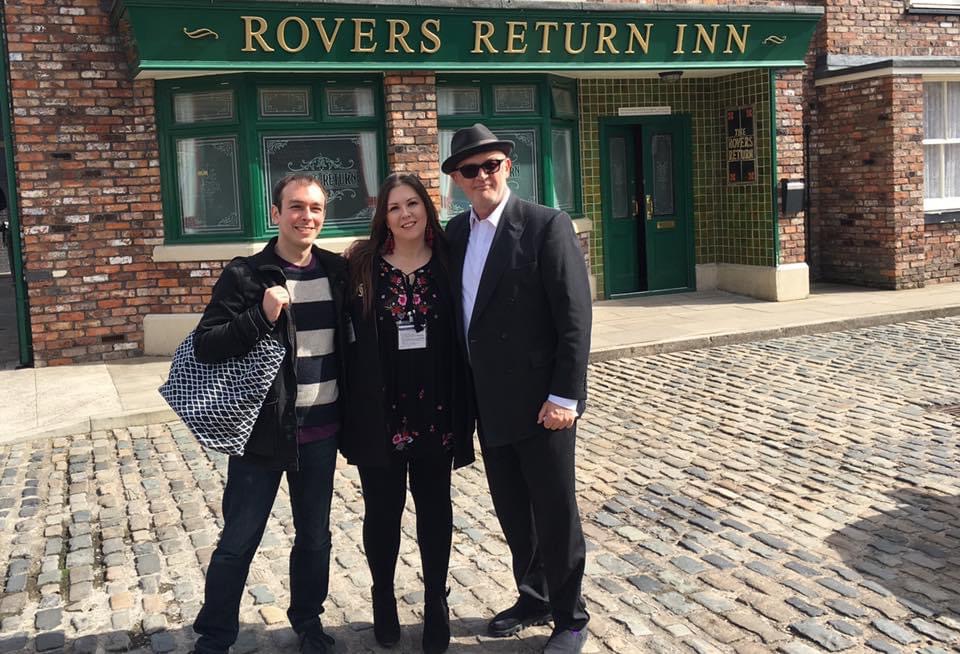 Gemma and her husband even got to visit The Rovers Inn