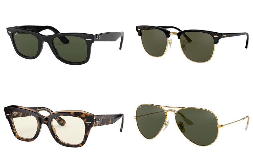 You can't go wrong with classic Ray-Ban styles