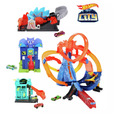 Your little one can get their race on with Hot Wheels