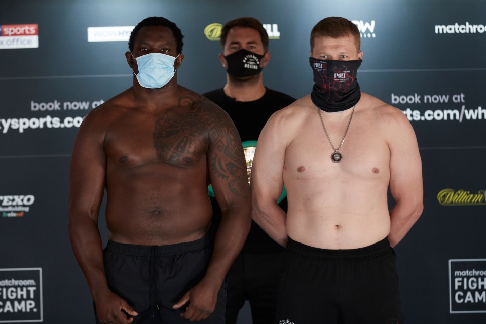 Dillian Whyte and Alexander Povetkin's rematch will not take place until next year