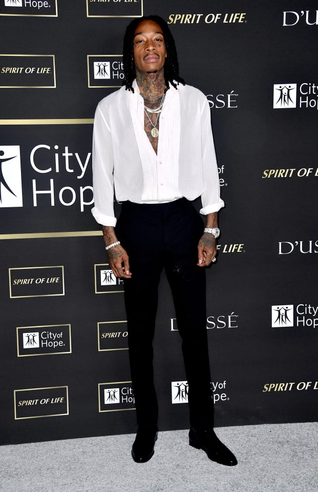 Wiz Khalifa is one of five rappers that will be providing entertainment on the night