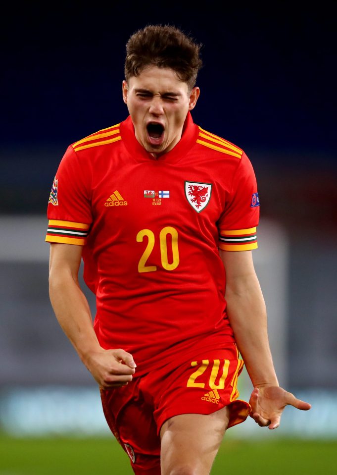 Daniel James scored a superb goal against Finland in Wales' 3-1 Nations League win on Wednesday