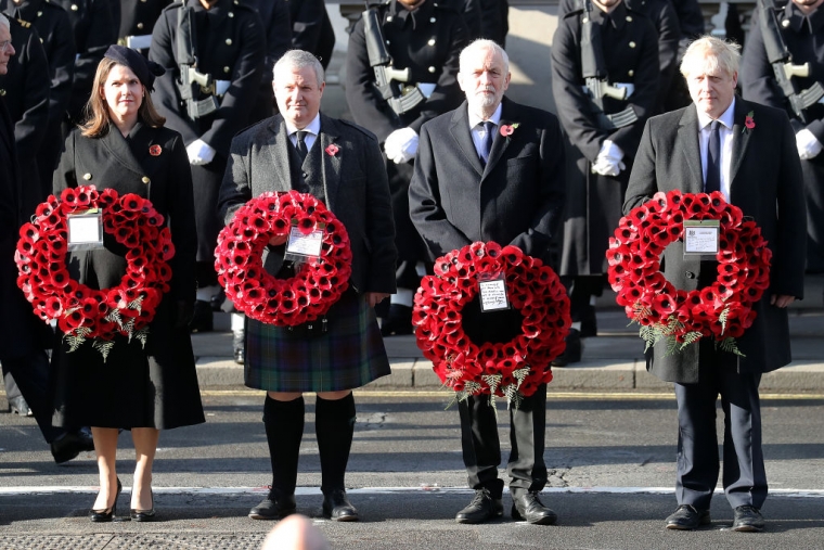 Political leaders will still attend the wreath laying ceremony on Remembrance Sunday despite the current coronavirus lockdown