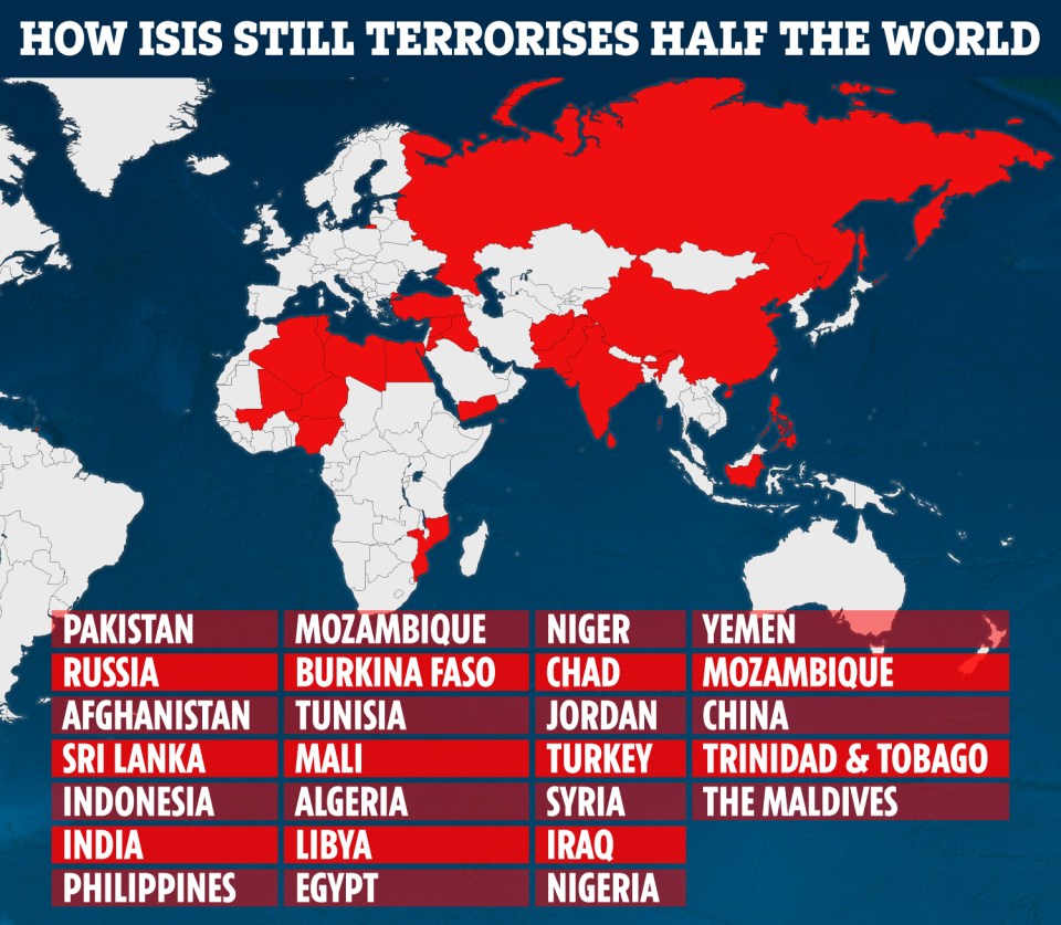 ISIS is just one of many terror organisations launching attacks in Africa