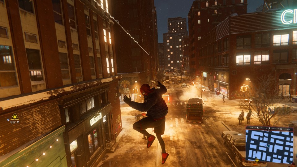 Lighting, particle effects and textures in Miles Morales are fantastic