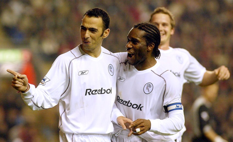 Youri Djorkaeff and Jay-Jay Okocha were part of a dream team of foreign signings at Bolton