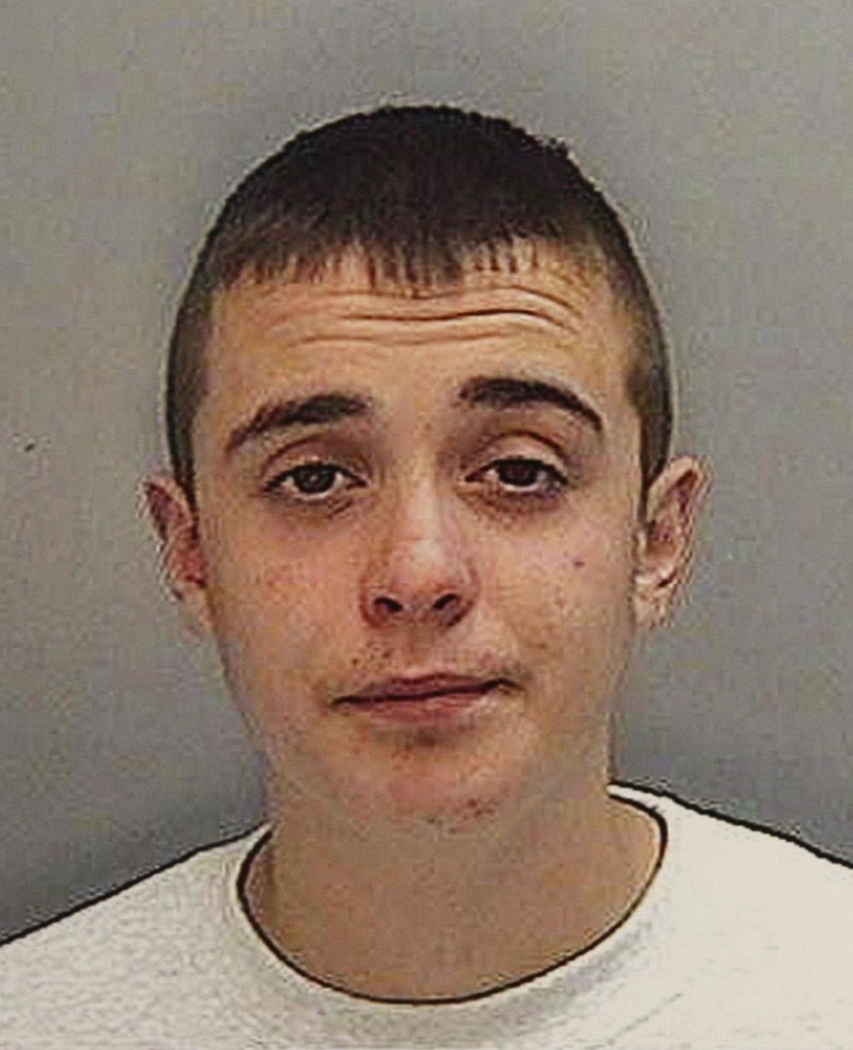 Jordan Cunliffe was one of three yobs who kicked salesman Garry's head 'like a football'