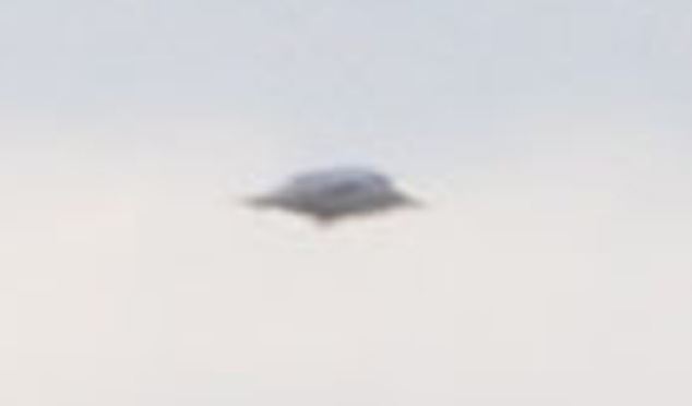 Several people have reported mysterious 'sightings' in the past. Rob Tibbles snapped this UFO above Devon 