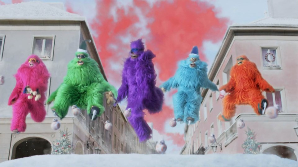 These multi-coloured creatures landed on our screens with a bang, but what were they advertising?