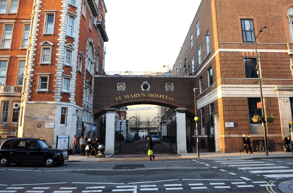 An air ambulance was called to the scene and the youngster was then taken St Mary's Hospital