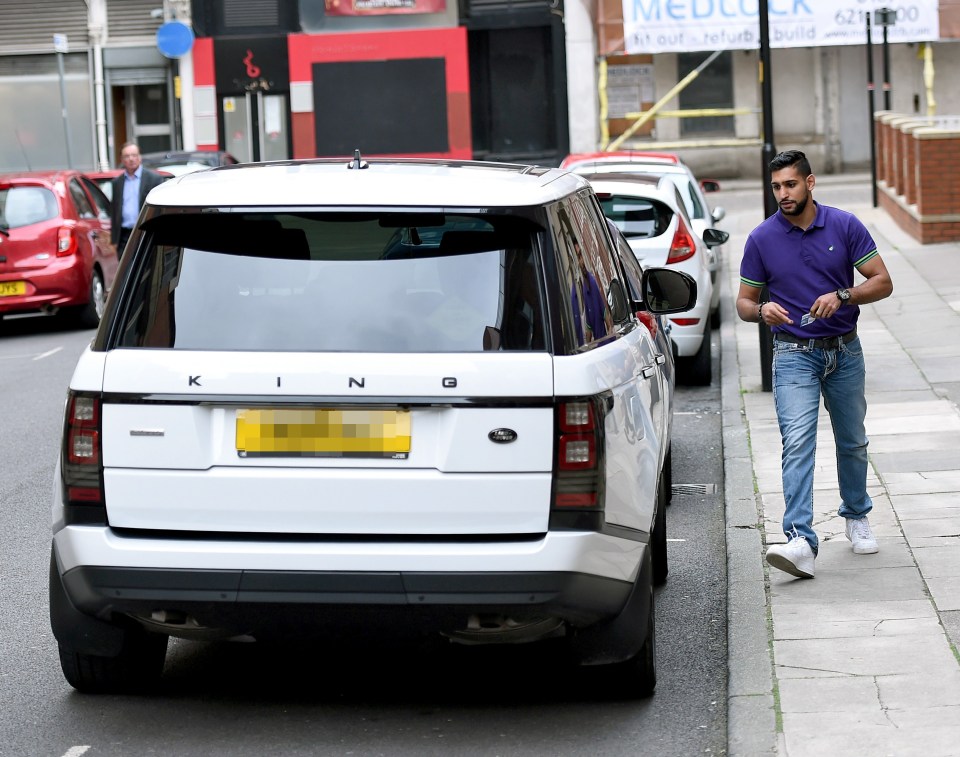 Khan’s go-to motor is the Land Rover Range Rover 5.0 V8 Autobiography – costing around £65k