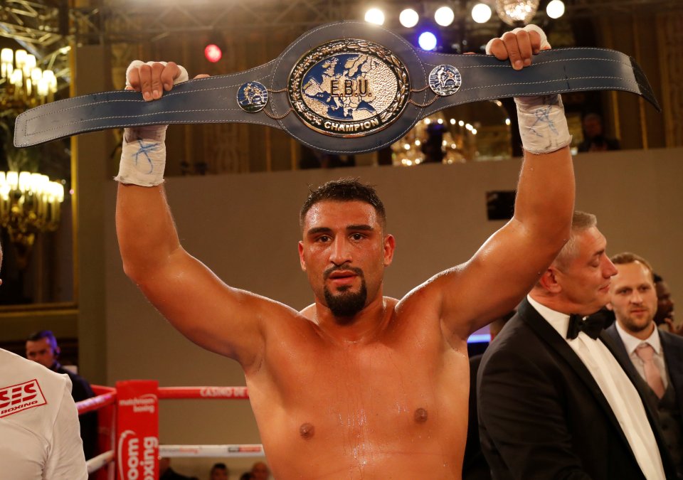 German heavyweight Kabayel is unbeaten in 20 fights