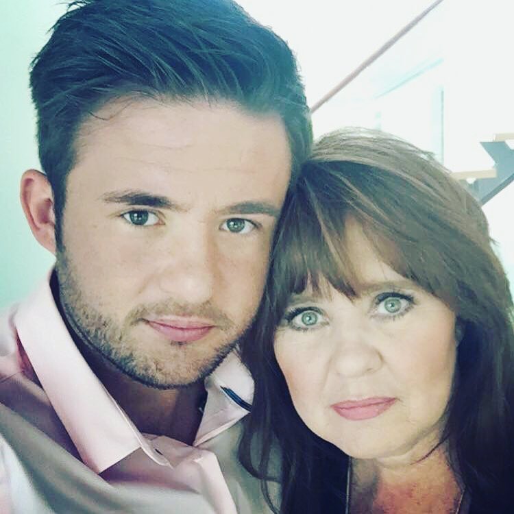 Shane Jr is the actor's son with singer and Loose Women star Coleen Nolan