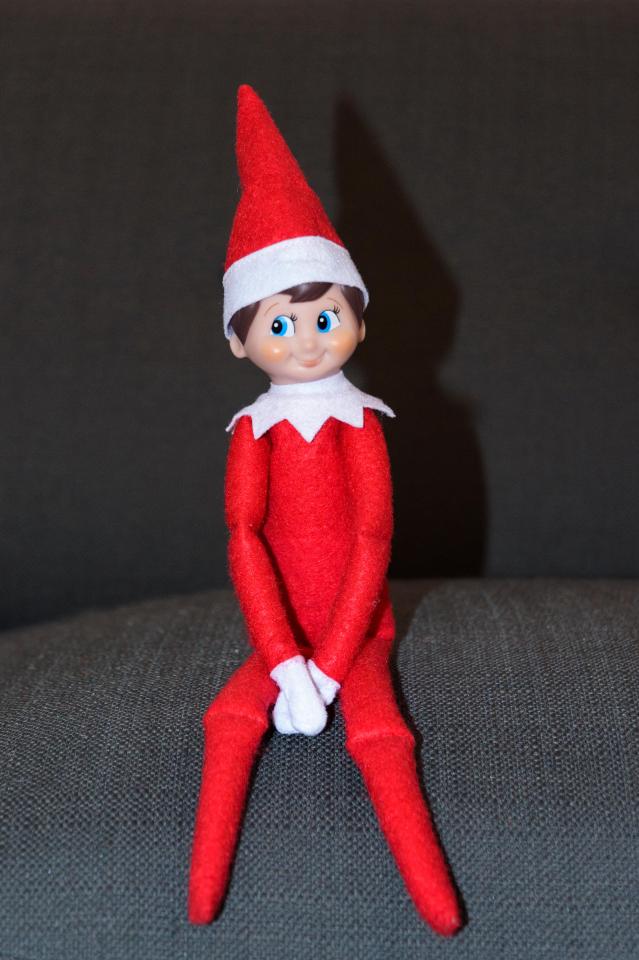 Elf on the Shelf toys are sent by Father Christmas to keep an eye on children