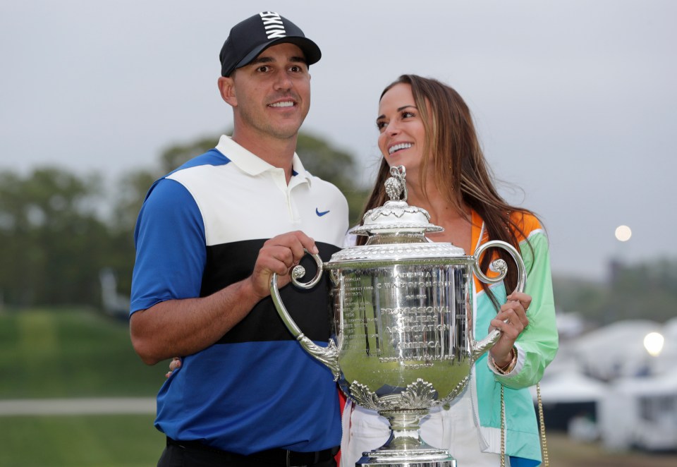 Sims was by Koepka's side as he won his fourth major