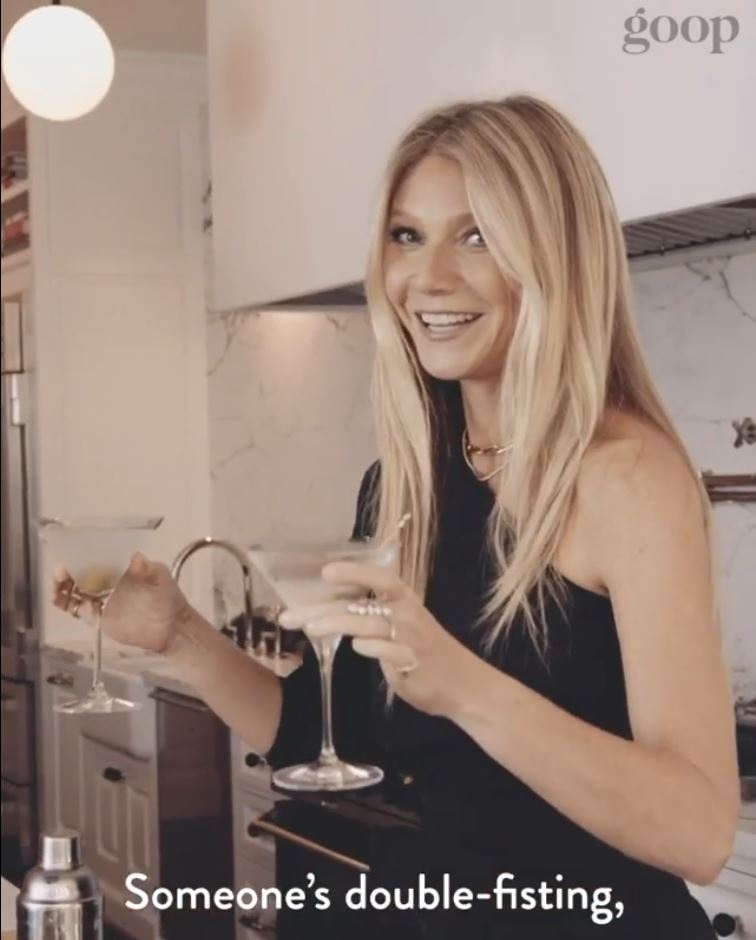 Gwyneth Paltrow starred in a bizarre ad full of double entendres