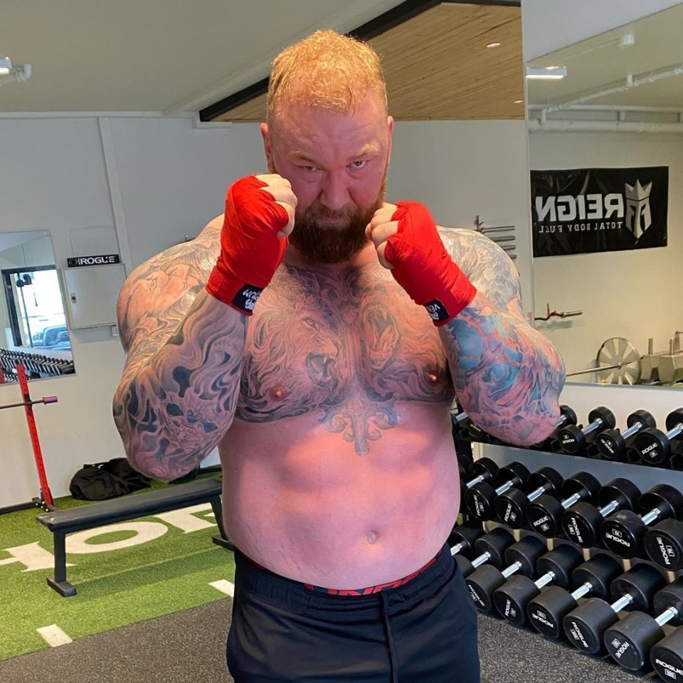 Hafthor Bjornsson beat Eddie Hall's 500kg deadlift record by just one kilogram