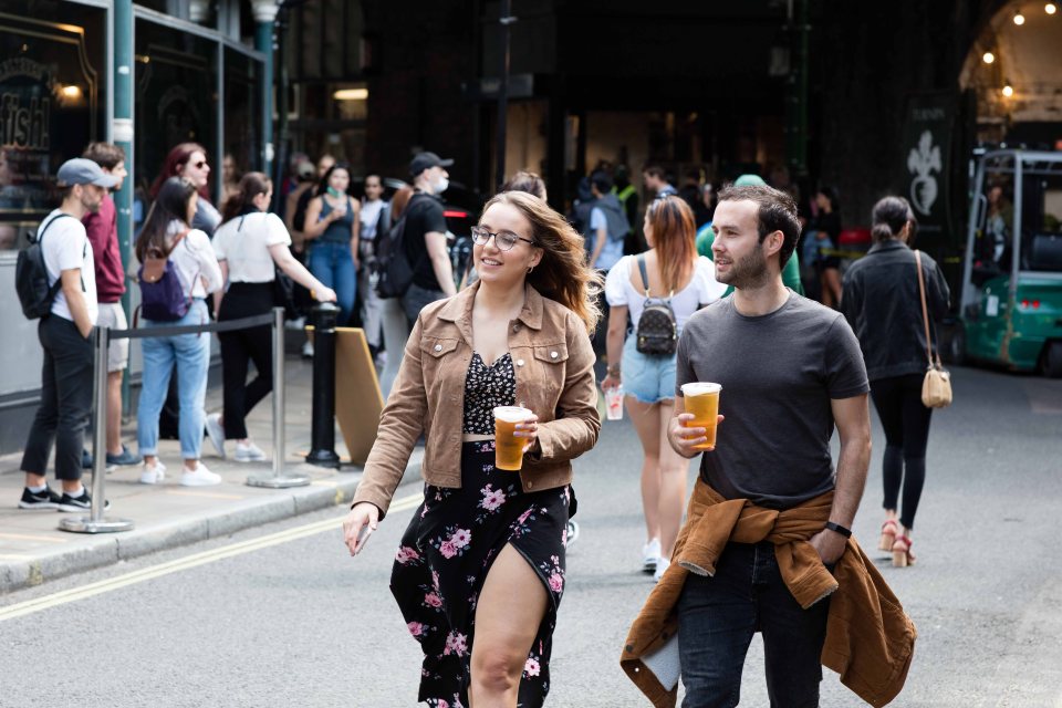 The new lockdown rules say that takeaway pints will be banned