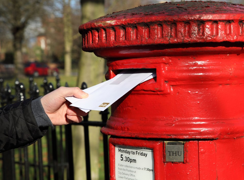 The largest mail drop will send out letters to 365,000 Brits across Europe