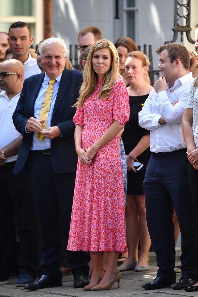 Carrie Symonds led a gang of four formidable women who have flexed their muscles at No10 this week