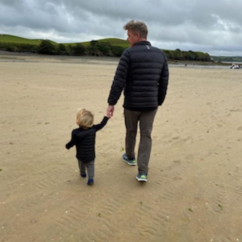 They're been spending quality time at the seaside