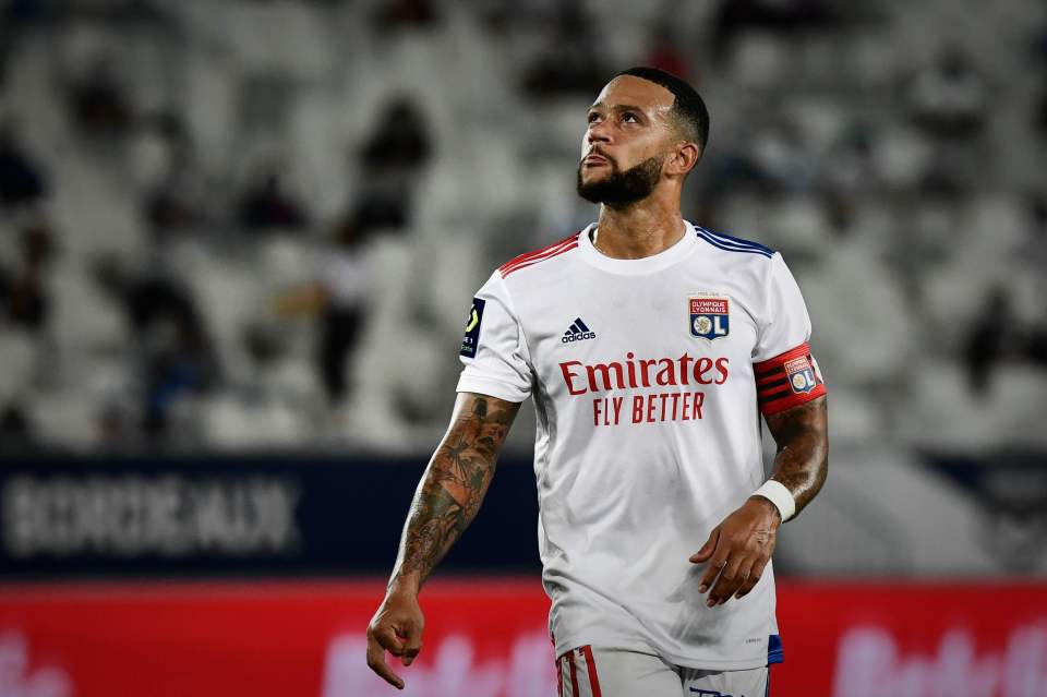 Memphis Depay appears to have launched a cryptic attack on Lyon