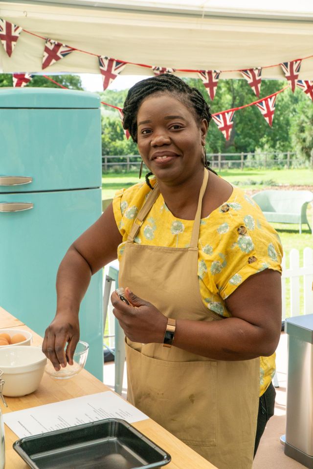 Hermine became the ninth baker to leave Bake Off 2020