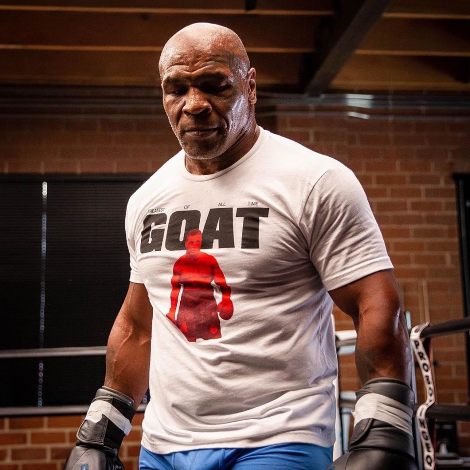 Tyson has transformed his body ahead of his comeback